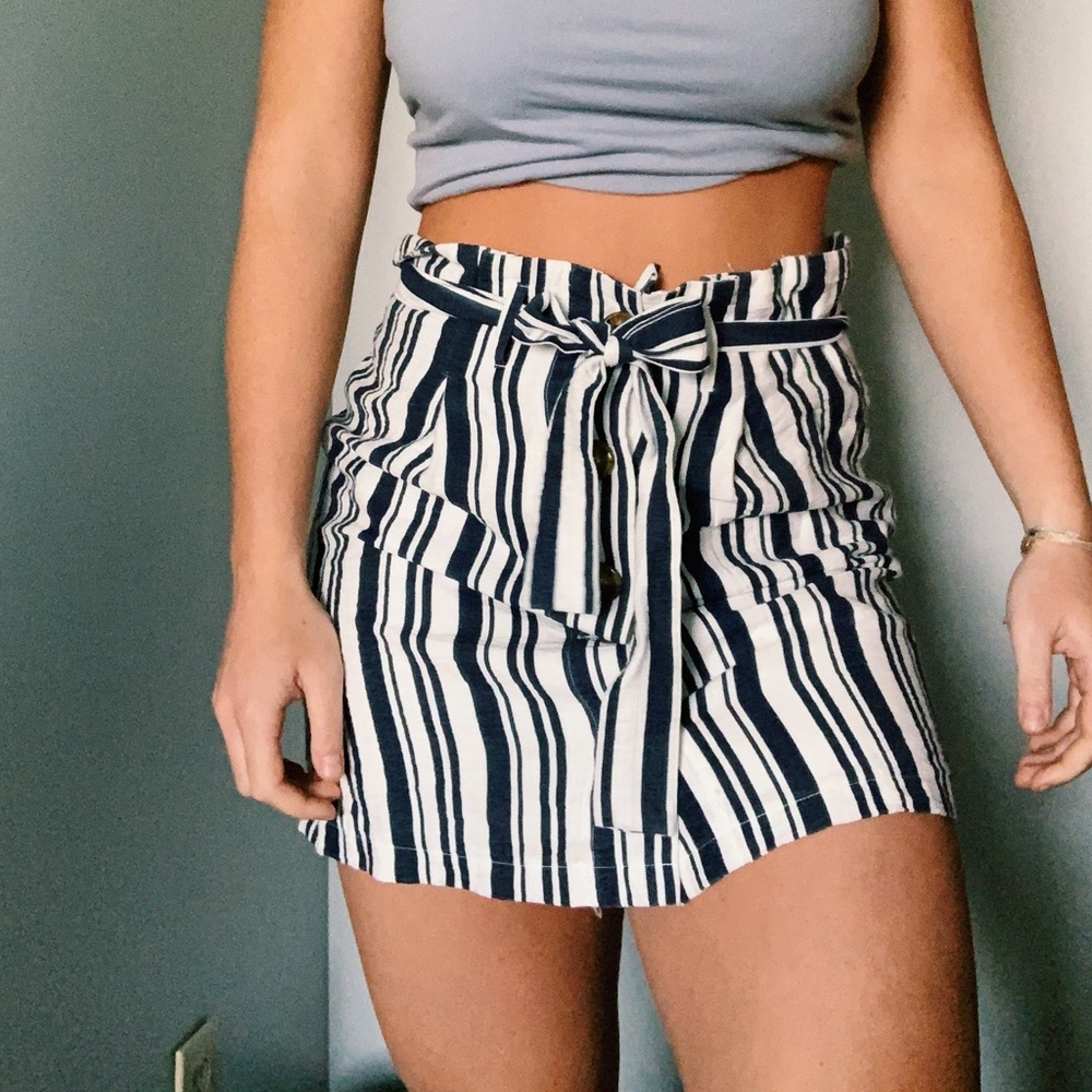 Striped skirt